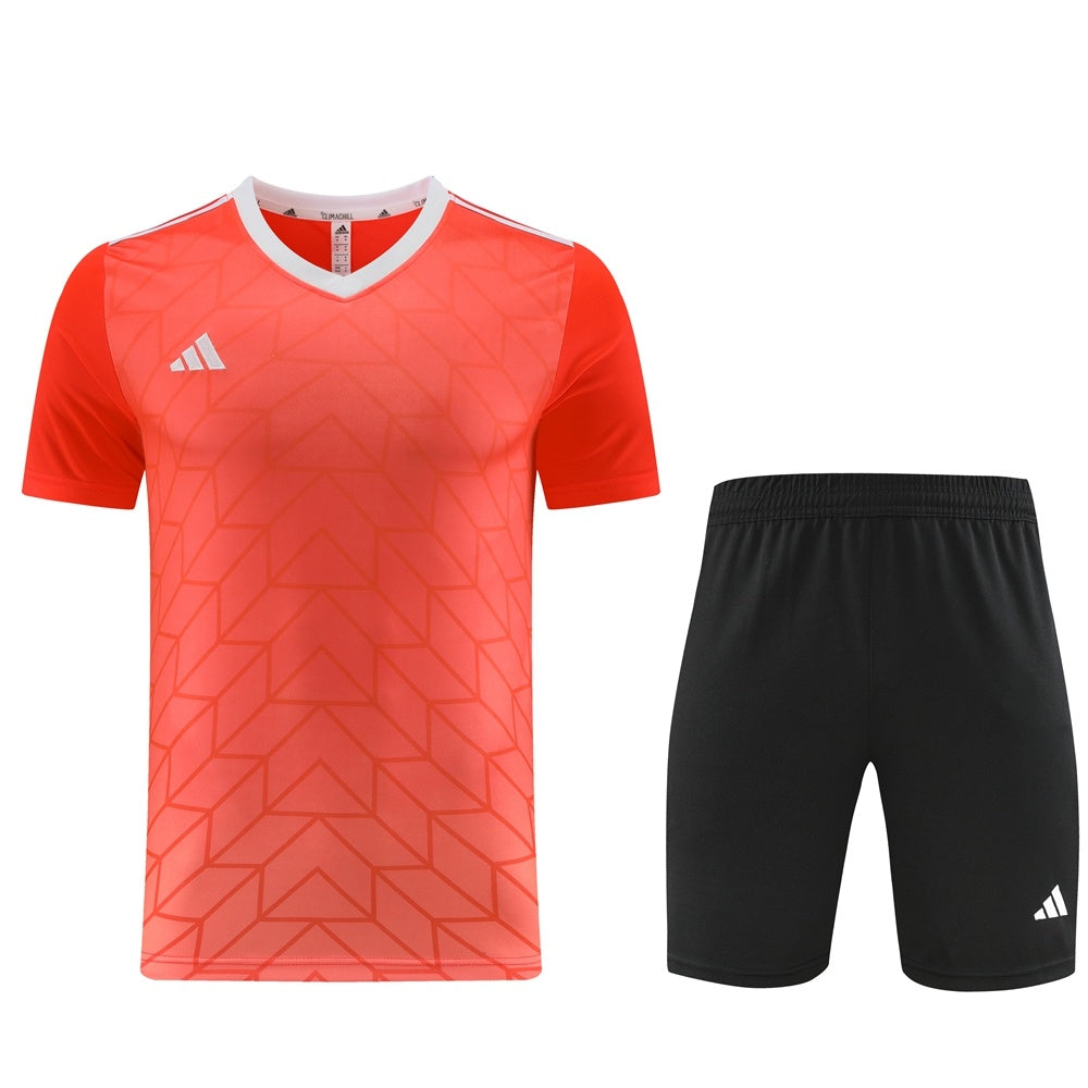 AD05 orange shorts suit S-2XL