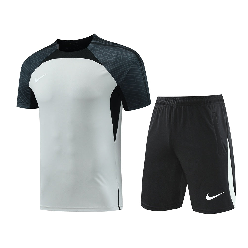 ND07 gray shorts suit S-2XL