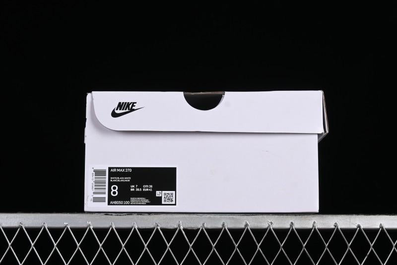 Nike Max 270 Running Shoes with Half-Sole Air Cushion - AH8050-100