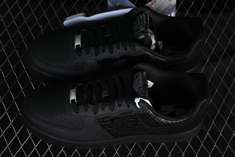 Nike Air Force 1'07 Low Casual Sneakers with Full-Length Air Cushion - HQ1977-001
