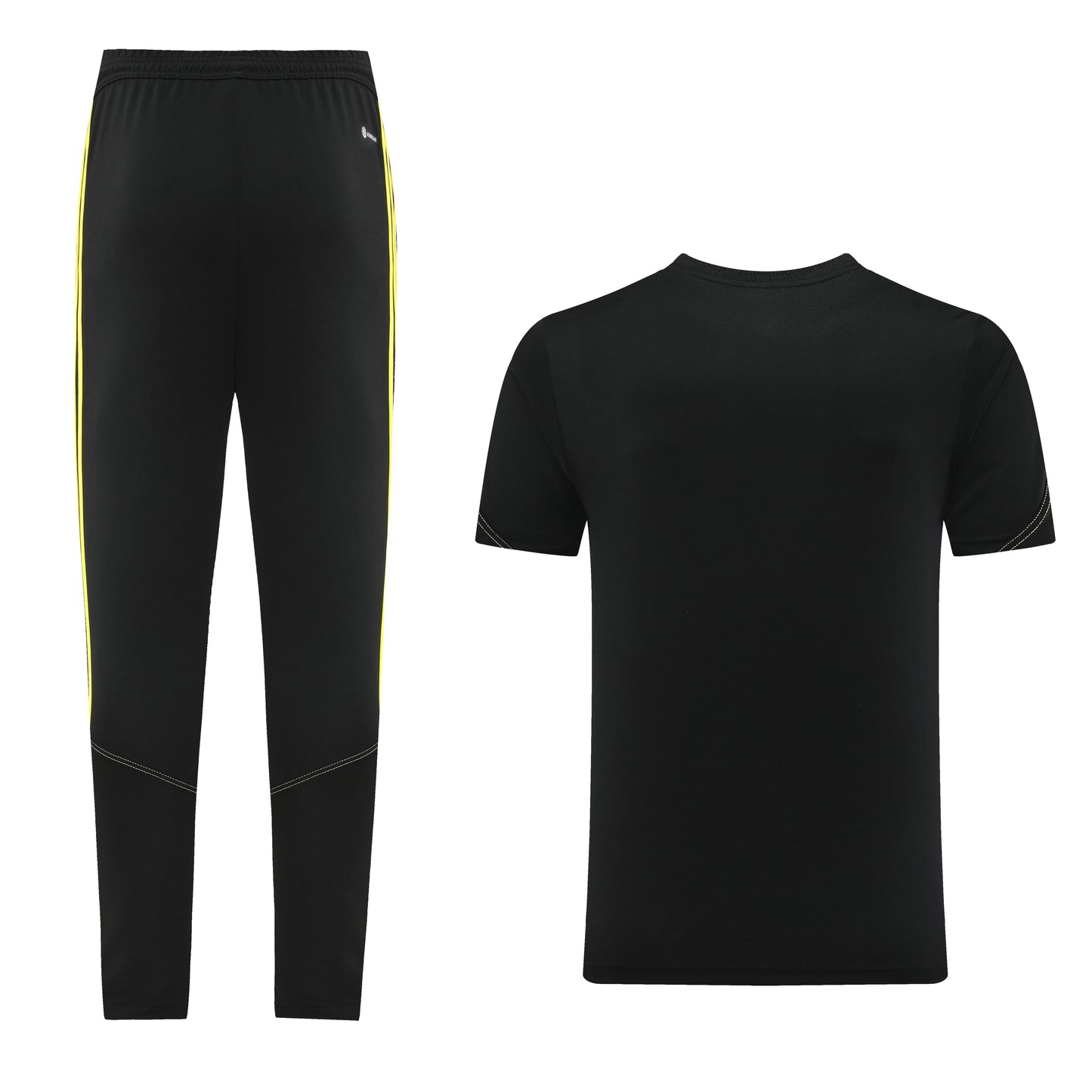 AD02 black and yellow trousers suit S-2XL