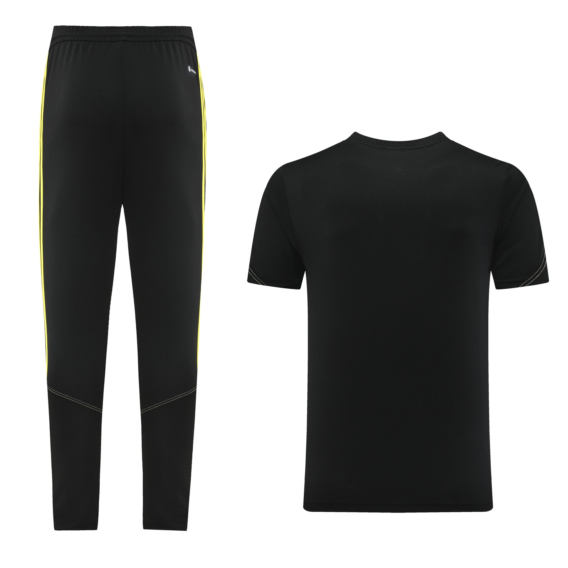 AD02 black and yellow trousers suit S-2XL