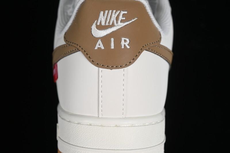 Supreme x Nike Air Force 1 '07 Low Skateboarding Shoes - Coffee Brown - HD1968-019