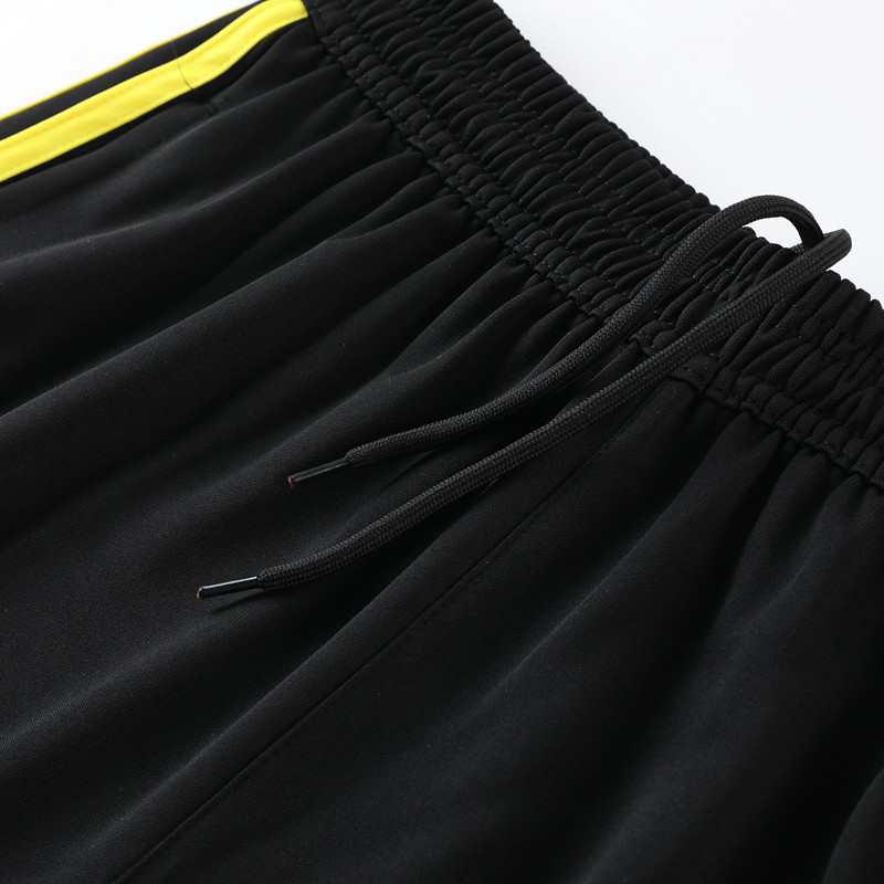 AD02 black and yellow trousers suit S-2XL