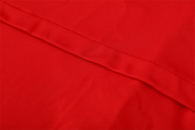 Retro 02/03 Manchester United Red Half Zipper Jacket