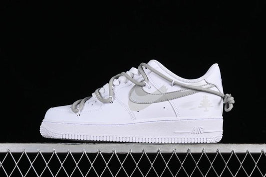 Nike Air Force 1 '07 Low Custom Anime Theme Spray-Painted Swoosh Casual Sneakers - ZH0316-016