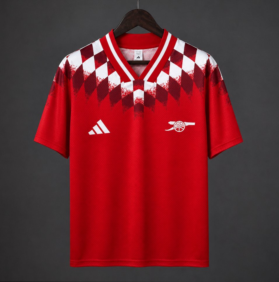 26/27 Arsenal Vintage 1994 Remake RED 'Stadium' Lifestyle Jersey