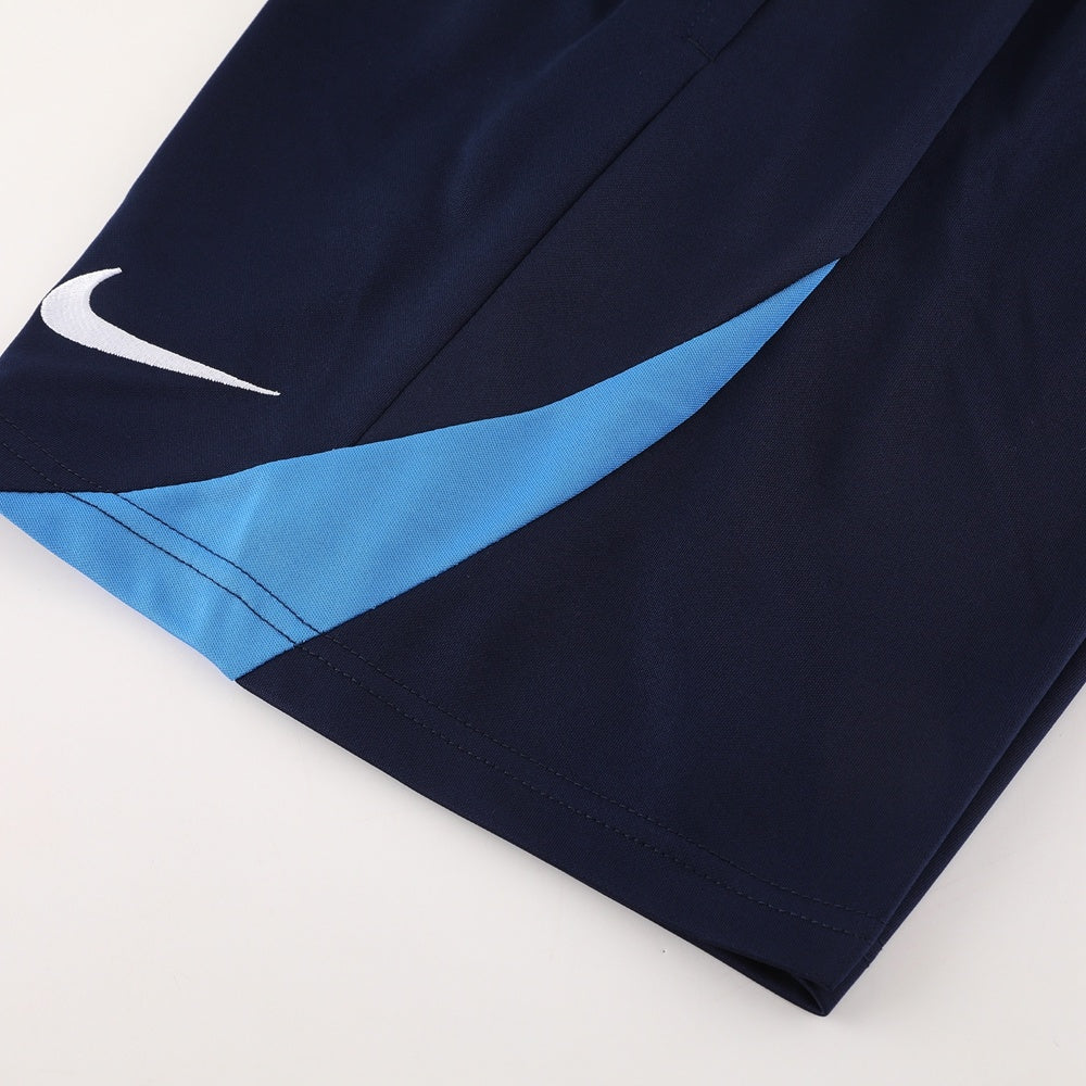 ND05 sapphire blue shorts suit S-2XL