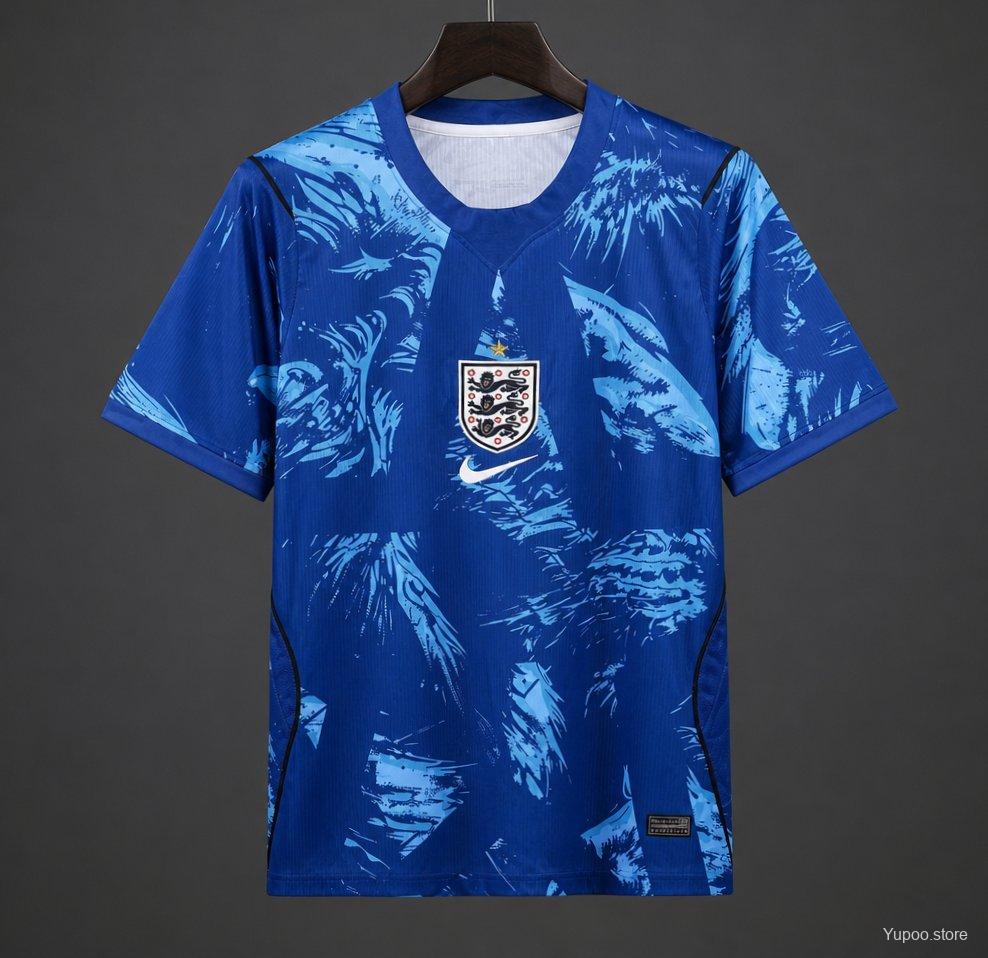 2026 England Blue Goalkeeper Jersey