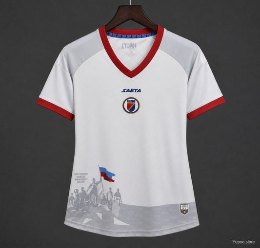2026 Women Haiti Away White Jersey