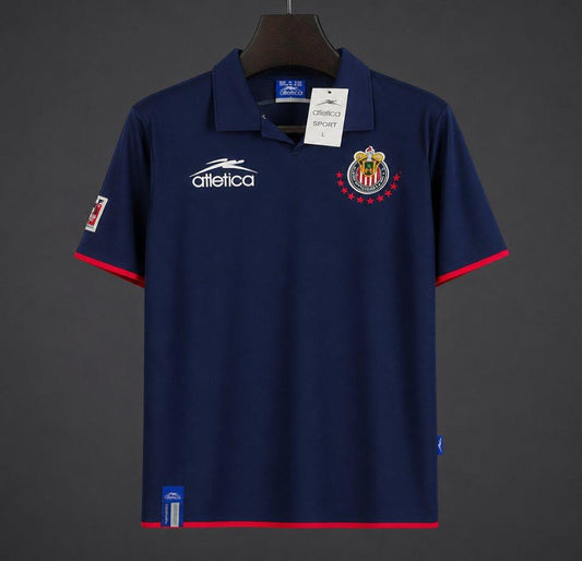 Retro 03/04 Chivas Guadalajara Away Navy Jersey