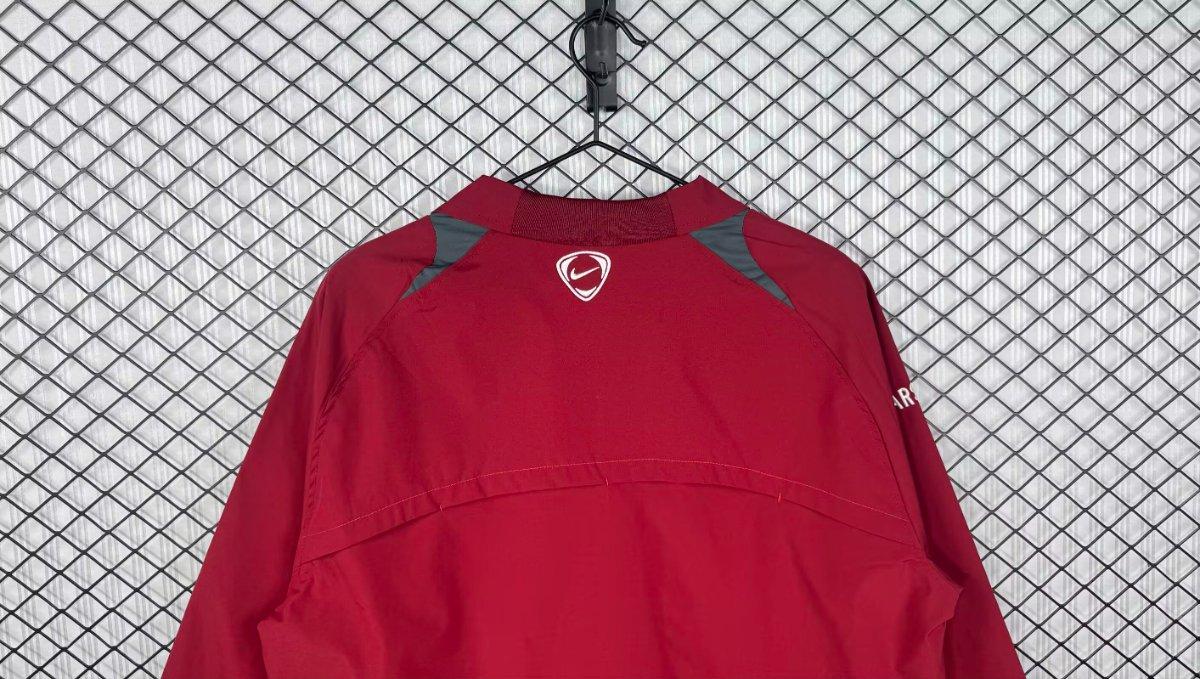 Retro 05/06 Arsenal Third Wine Windbreaker