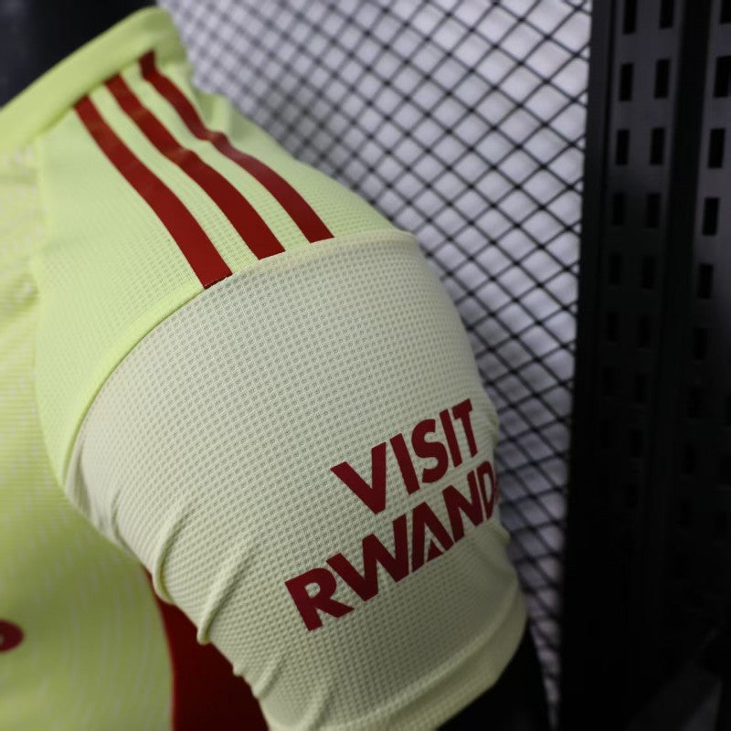 Player Version 25/26 Arsenal Home Yellow Goalkeeper Jersey