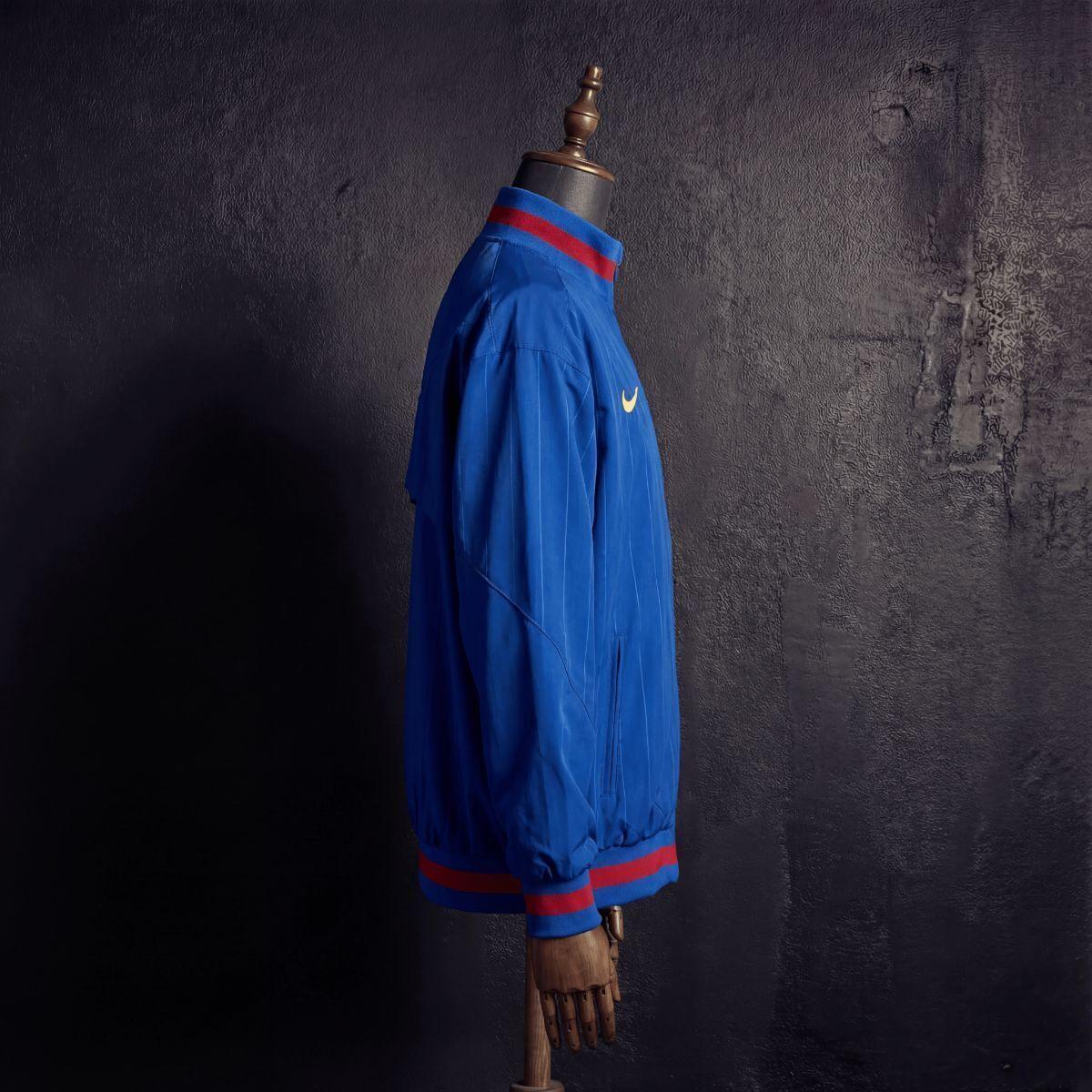 2026 Barcelona Blue Jacket Windbreaker