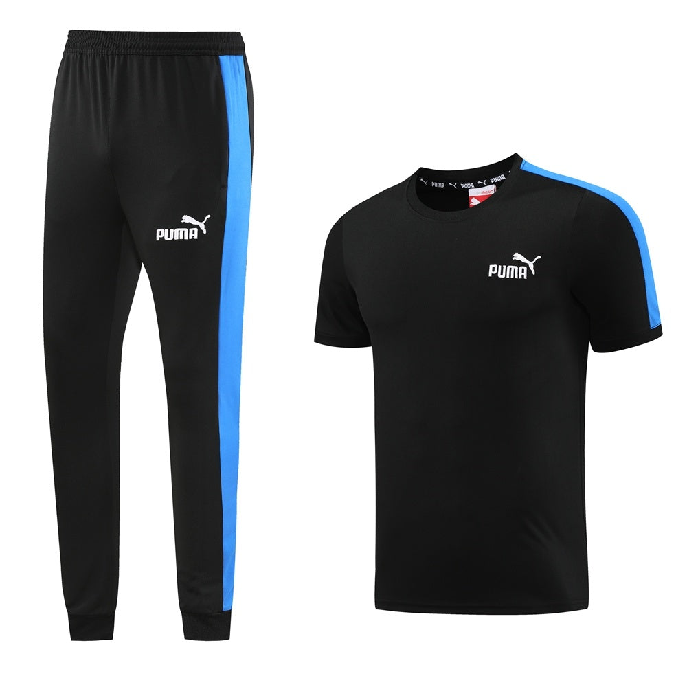 PD01 black trousers suit S-2XL