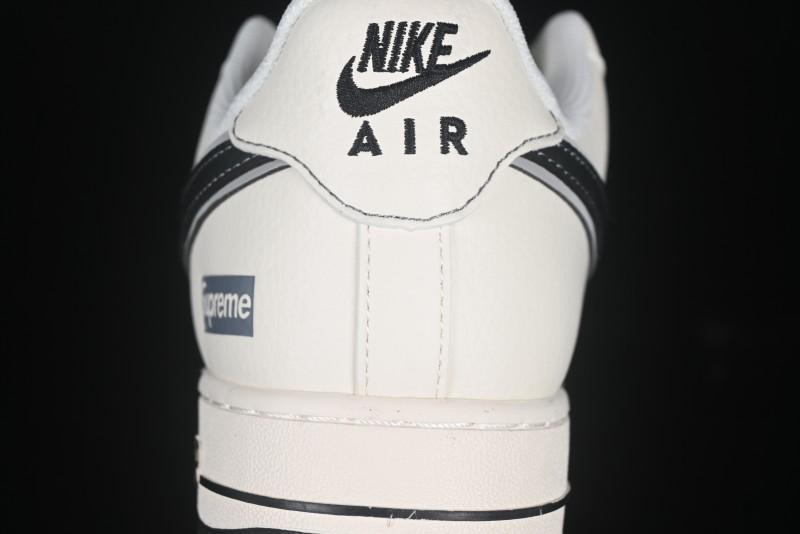 Nike Air Force 1 '07 Low Supreme Collaboration Two-Tone Beige Low-Top Casual Sneakers - XZ6188-362