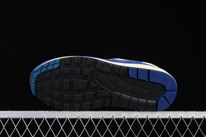 Nike Air Max 1 Retro Running Shoes with Half-Sole Air Cushion - FQ8048-133