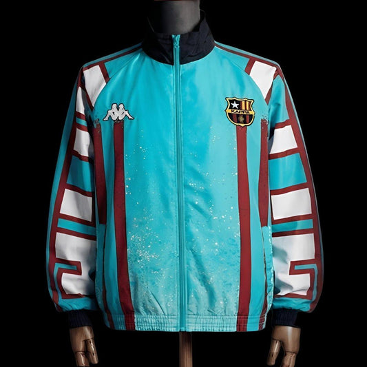 1996/97 Vintage Style Barcelona BARCA#9 Jacket Windbreaker