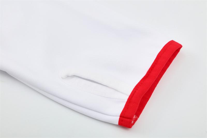 Retro 04/05 AC Milan White Half Zipper Jacket