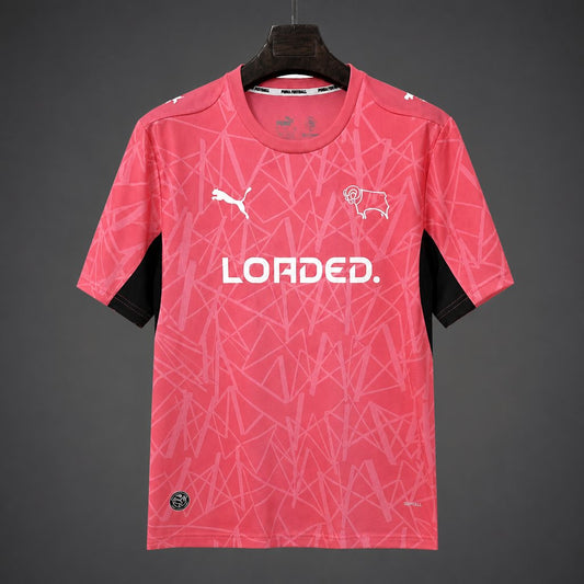 26/27 Derby County Away Red Jersey