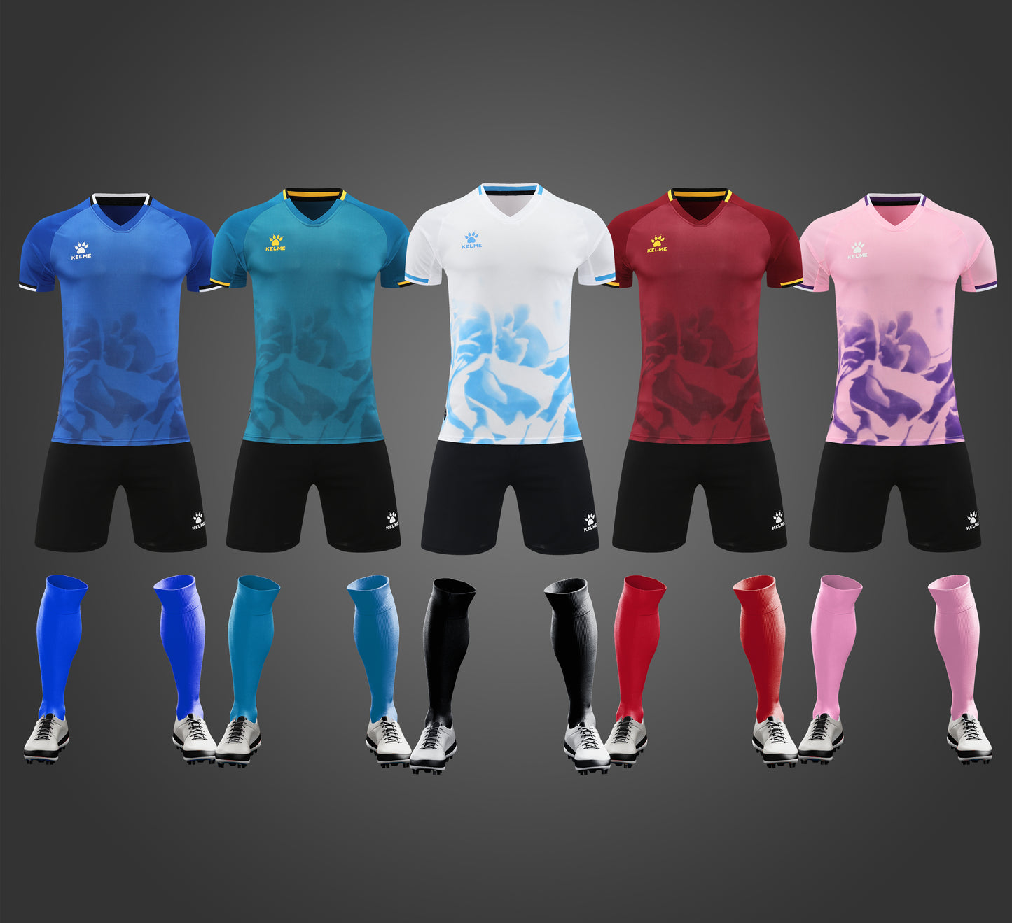 ZB8002 Kalmei set 5 colors, 3XS-4XL