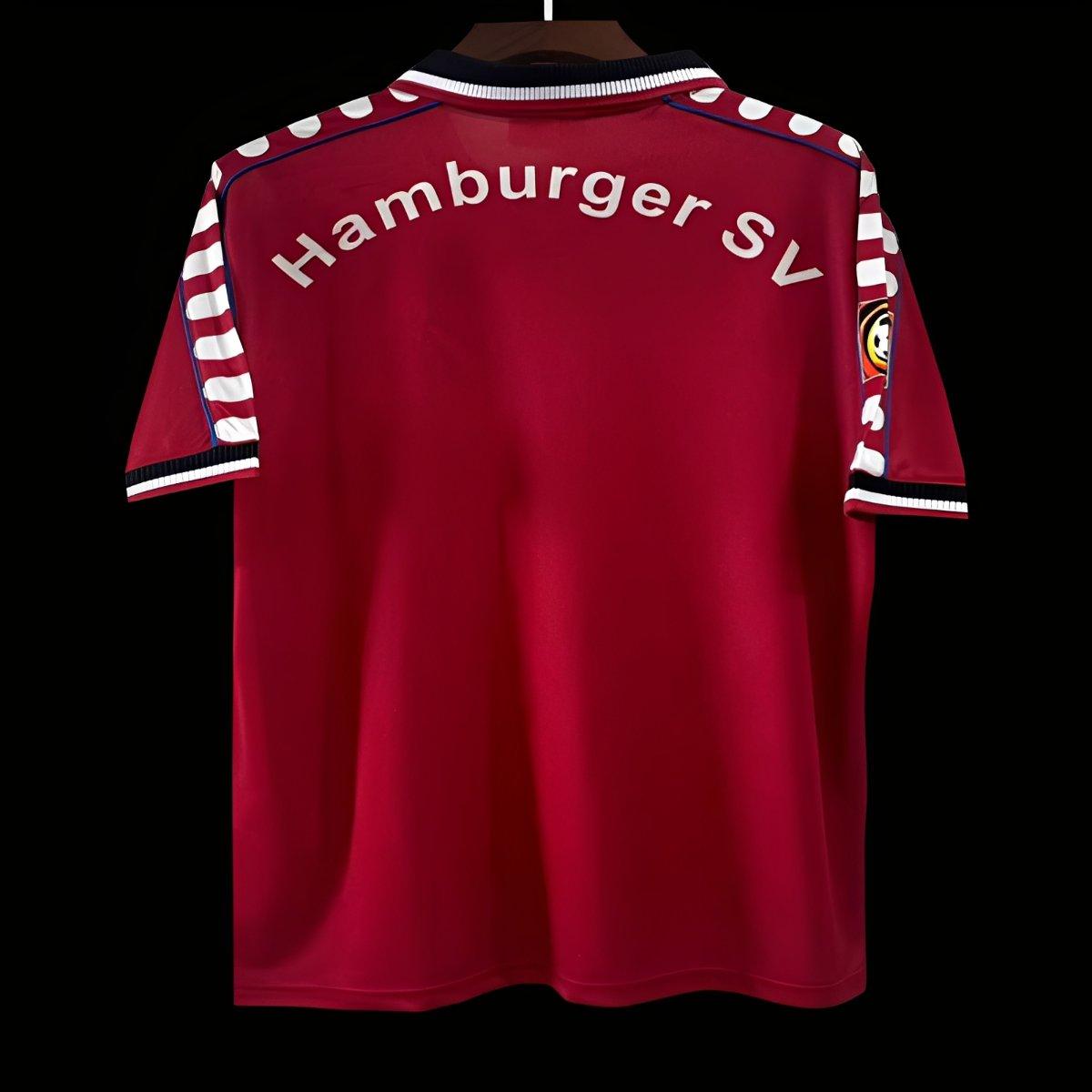 Retro 00/01 Hamburger SV Third Red Jersey
