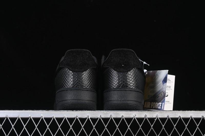 Nike Air Force 1'07 Low Casual Sneakers with Full-Length Air Cushion - HQ1977-001