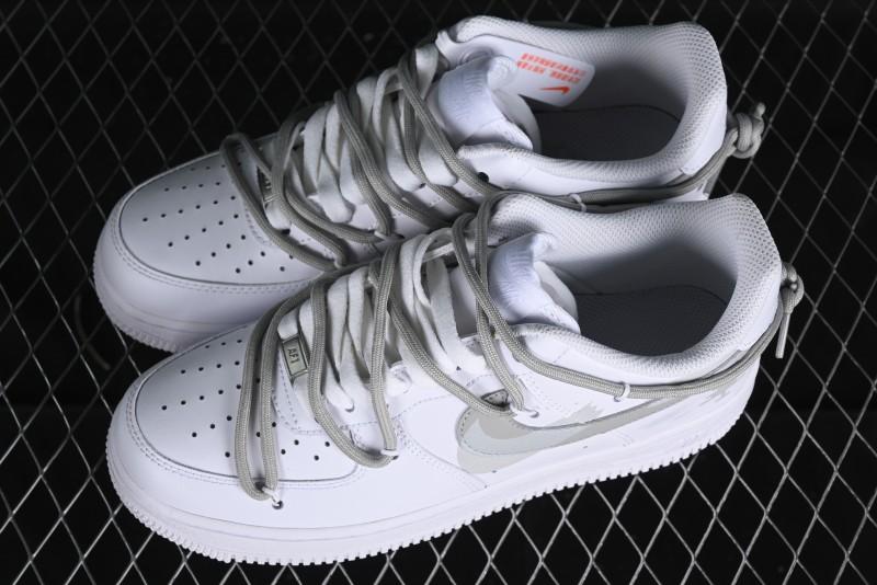Nike Air Force 1 '07 Low Custom Anime Theme Spray-Painted Swoosh Casual Sneakers - ZH0316-016