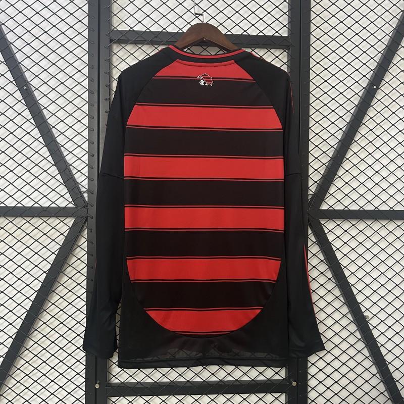25/26 Long Sleeve Flamengo Home Jersey