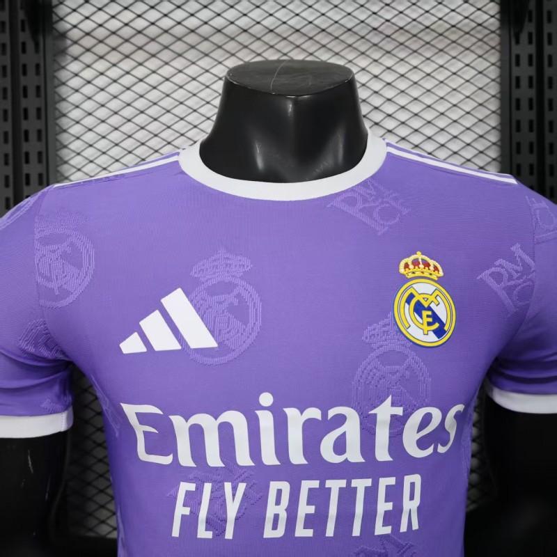 Player Version 25/26 Real Madrid Purple Special Jersey