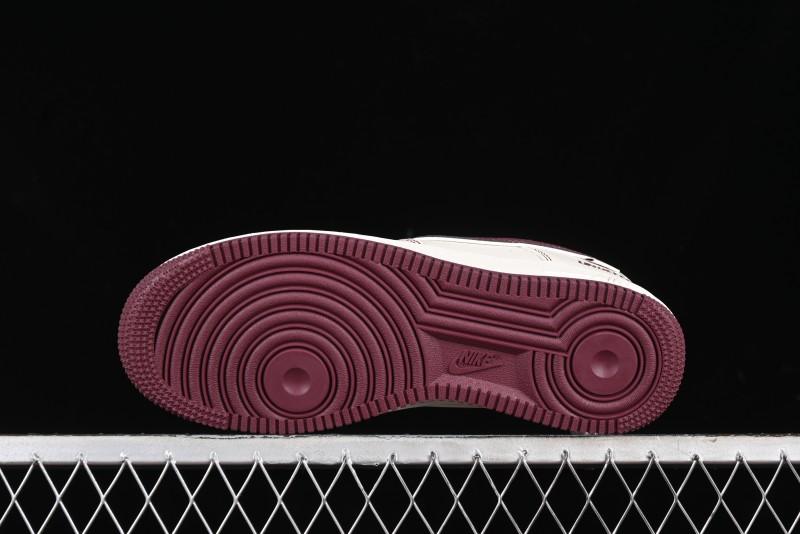 Nike Undefeated Air Force 1'07 Low Casual Sneakers with Custom Leather and Reflective Details - UT2023-206
