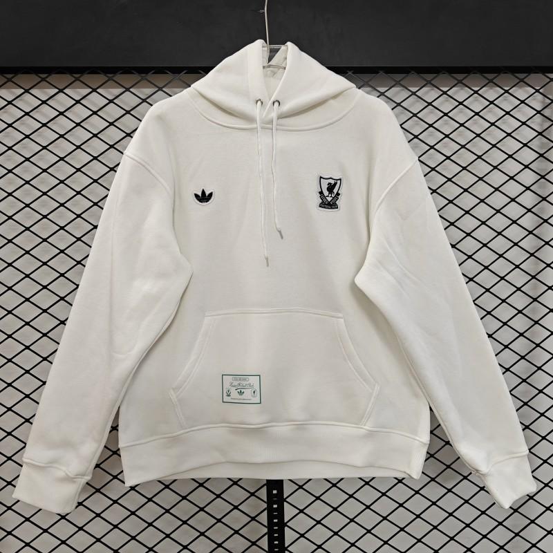 25/26 Liverpool Embroidered LogoHoodie 7 Colors