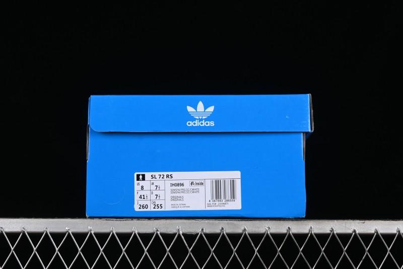 Adidas Originals SL 72 RS Retro Running Shoes with Nylon Upper and Suede Accents - IH0896