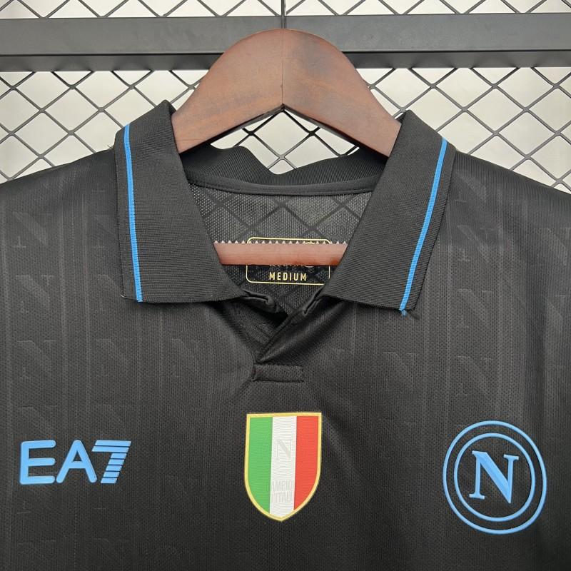 25/26 Napoli Third Black Jersey