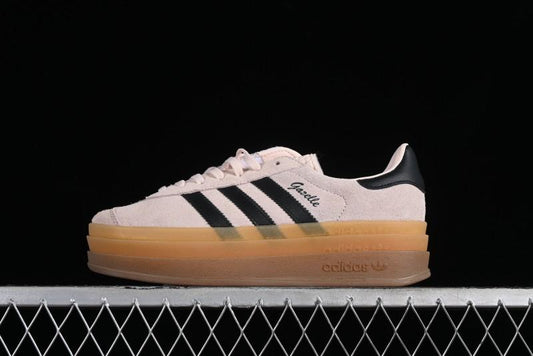 Adidas Originals Gazelle Bold IE0429 Low-Top Sneakers with Thick Sole for Casual Wear, Slip-Resistant and Durable