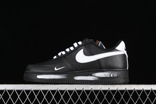 Nike Air Force 1 '07 Low Graffiti Swoosh Casual Sneakers - CI9533-081