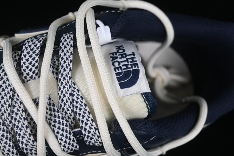 Nike Air Force 1 '07 Low The North Face Collaboration Beige Blue Patchwork Drawstring Casual Shoes - SJ1198-107