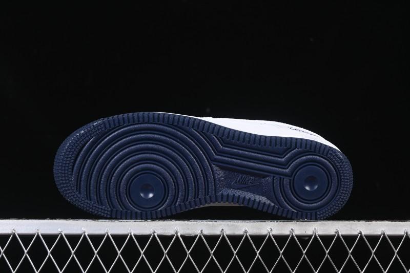 Nike Air Force 1'07 Low White Blue Casual Sneakers - ZH0316-119