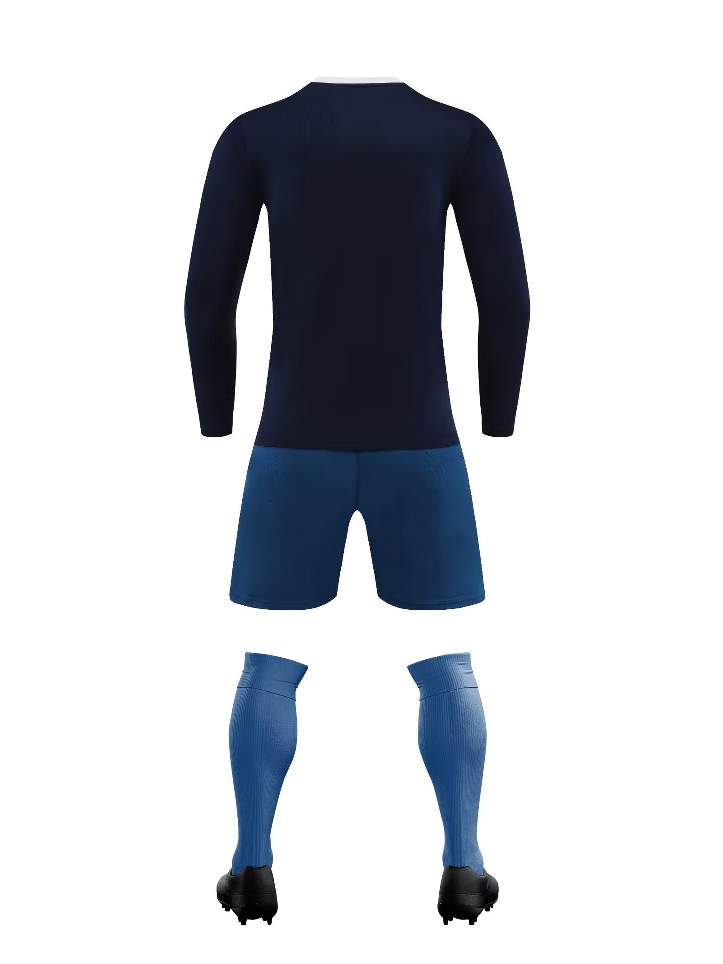 K3287 Kalmei four-color long-sleeved footwear suit 3XS-4XL