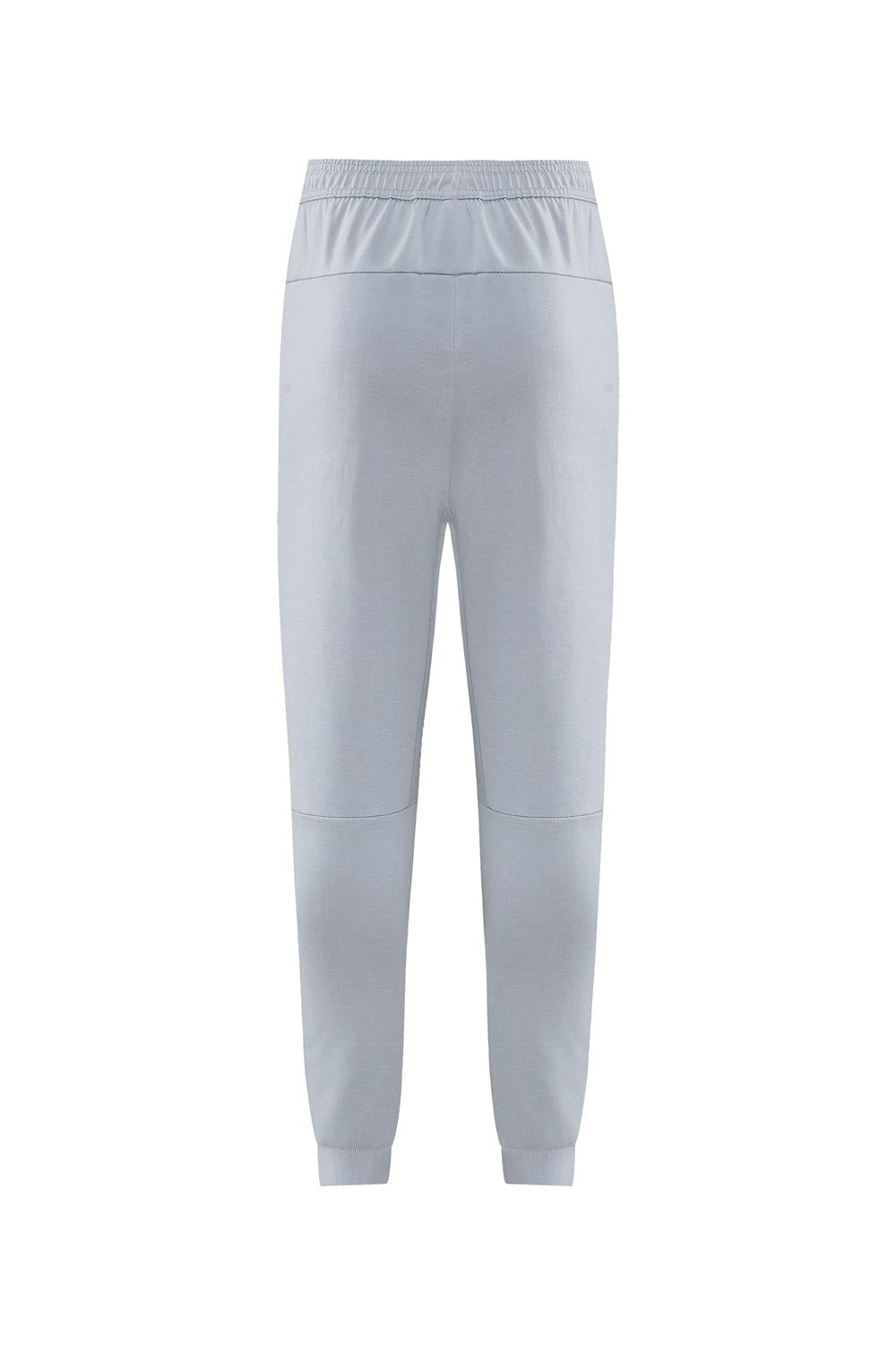 25/26 Barcelona Grey Full Zipper Hoodie Jacket +Long Pants