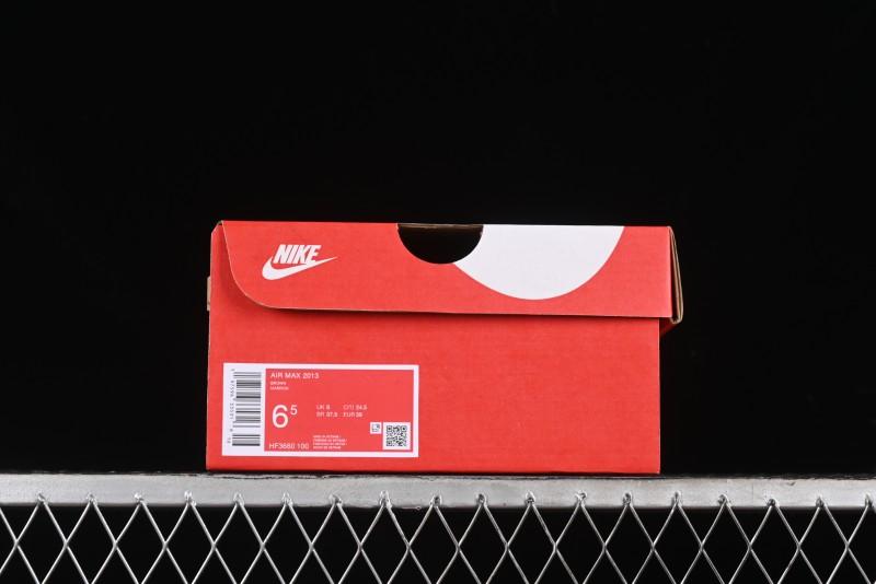 Nike Air Max 2013 Retro Breathable Mesh Running Shoes with Full-Length Max Air Cushion - HF3660-100