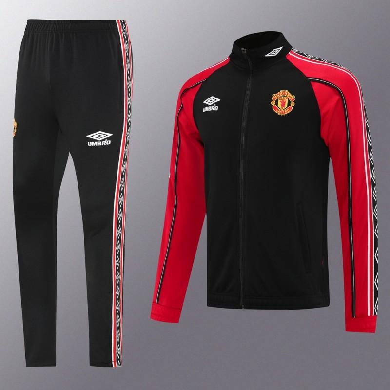25/26 Manchester United UMBRO Vintage Full Zipper Jacket +Long Pants