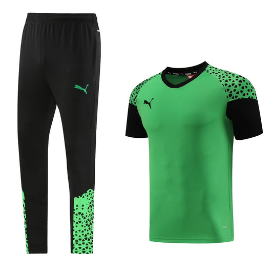 PD02 green trousers suit S-2XL