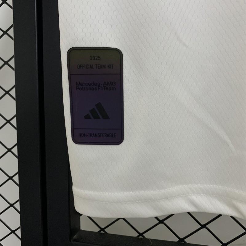 2025 F1 Formula AMG White T-Shirt