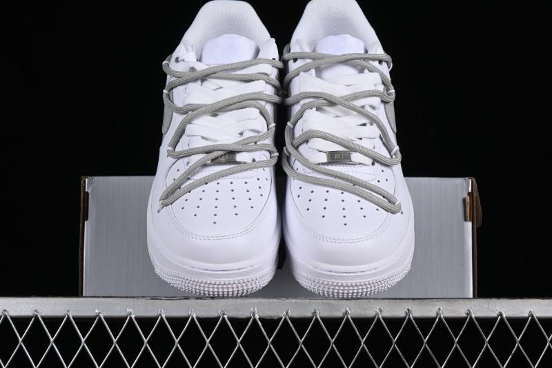 Nike Air Force 1 '07 Low Custom Anime Theme Spray-Painted Swoosh Casual Sneakers - ZH0316-016