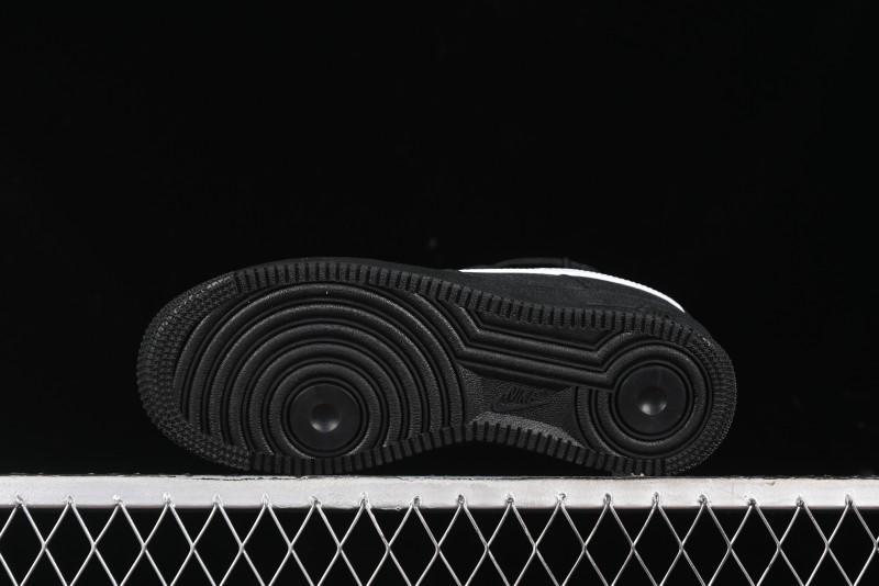 Nike Air Force 1 '07 Low White Black Starry Full Diamond Lace-Up Low-Top Casual Sneakers - ZH0316-032