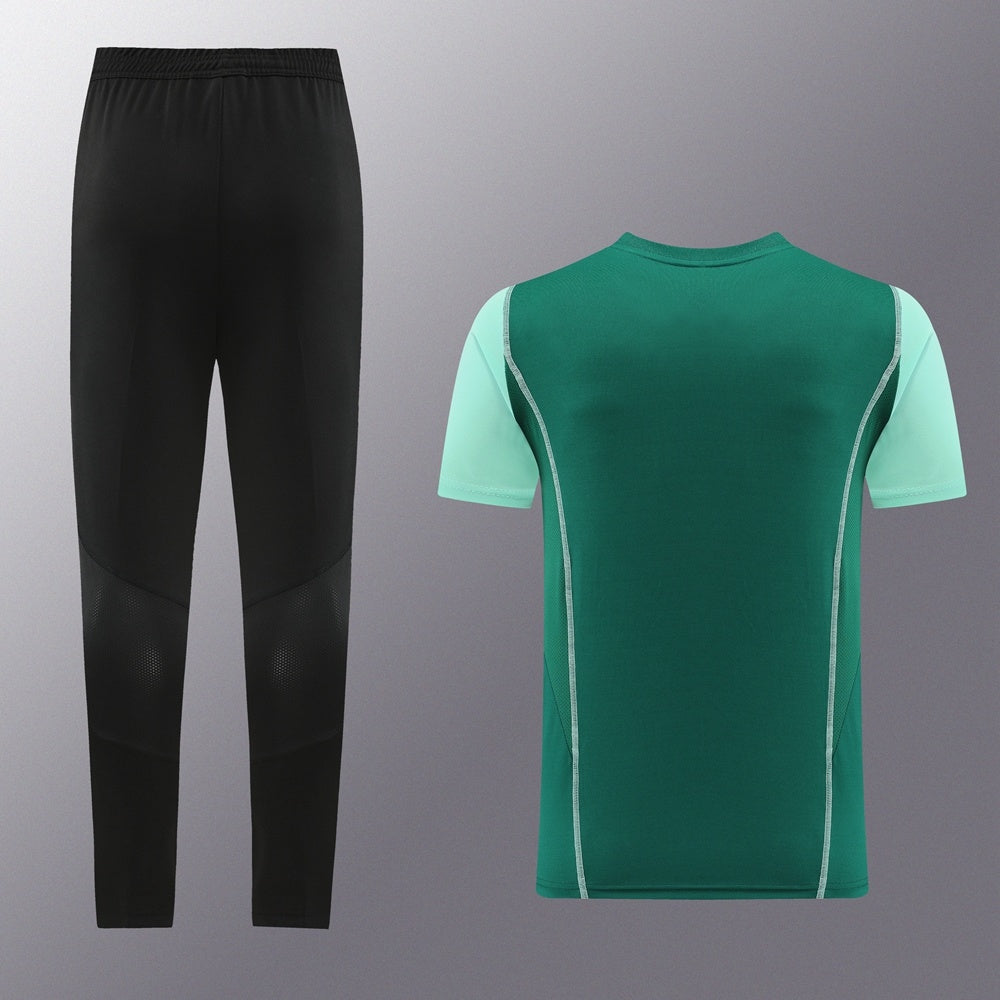 AD03 green trousers suit S-2XL