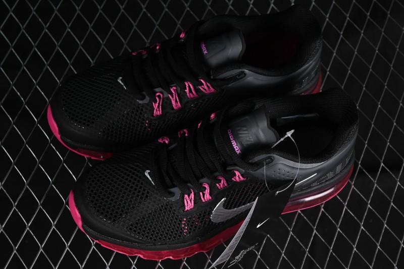 Nike Air Max 2013 Retro Breathable Mesh Cushioned Running Shoes - 555753-001