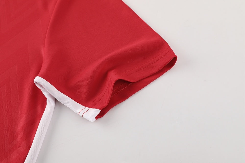 ND06 red shorts suit S-2XL