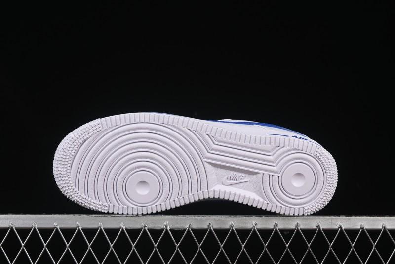 Nike Air Force 1 '07 Low Casual Sneakers with 2D Theme Gradient Sky Blue - ZH0316-076